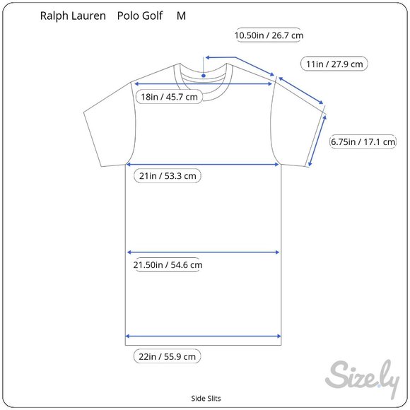 Polo Ralph Lauren Striped Navy Blue Yellow Short Sleeve Polo Shirt Mens Size M - Picture 6 of 6